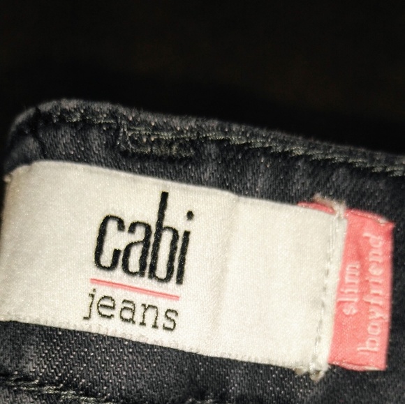 Cabi grayish black boyfriend jeans - Picture 2 of 7